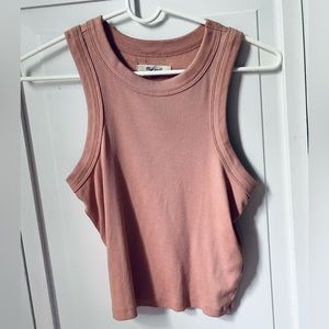 MADEWELL BRIGHTSIDE CROP TANK
